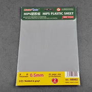 Trumpeter 08002 0.5mm HIPS plastic sheet (210mmx300mm x2pcs.) Modelling Tool