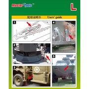 Trumpeter 08008 40CM Universal Fine Chain L Size 1.4mmX2.3mm Modelling Tool