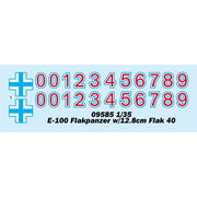 Trumpeter 09585 1/35 E-100 Flakpanzer with 12.8cm Flak 40