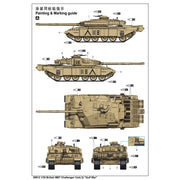 Trumpeter 1/35 British MBT Challenger-1 Mk.3 Gulf War