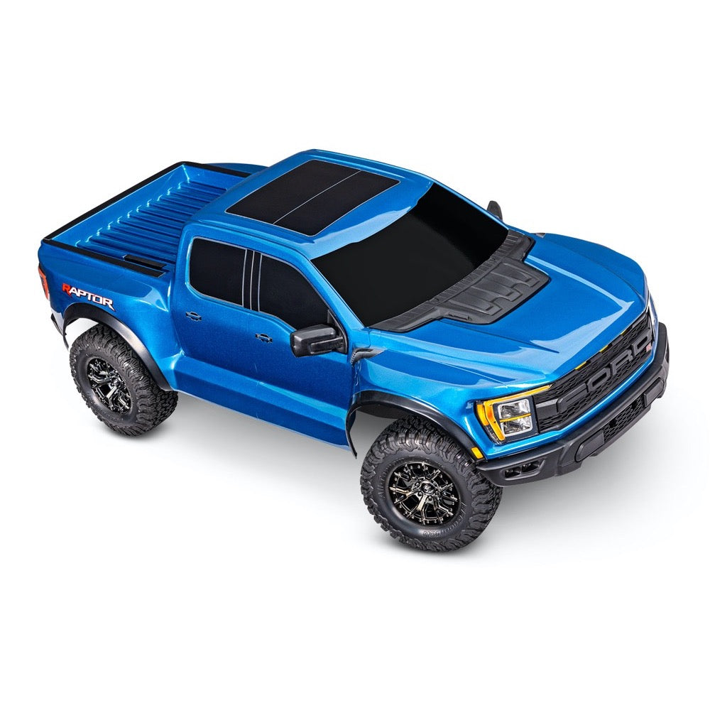 Traxxas Pro Scale 4WD Ford F-150 Raptor R Blue 101076-4 – Metro Hobbies