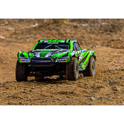 Traxxas Maxx Slash 4WD Electric Short Course RC Truck Green 102076-4