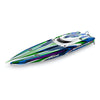 Traxxas Spartan SR Brushless 6S RC Boat Green 103076-4