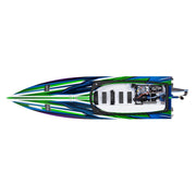 Traxxas Spartan SR Brushless 6S RC Boat Green 103076-4