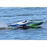 Traxxas Spartan SR Brushless 6S RC Boat Green 103076-4