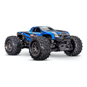 Traxxas Mini Maxx 2S Brushless Electric RC Monster Truck (Blue) 107154-1