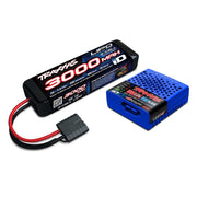 Traxxas 2985-2S 7.4V 3000mAh 2S 20C iD LiPo and USB-C 40W Charger Completer Pack