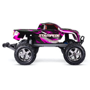 Traxxas Stampede 1/10 2WD BL2S Brushless RC Monster Truck Pink 36354-4