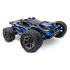 Traxxas Rustler 4WD Ultimate 1/10 Brushless Stadium Truck with TQi Blue 67097-4