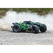 Traxxas Rustler 4WD Ultimate 1/10 Brushless Stadium Truck with TQi Green 67097-4