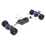 Traxxas Rustler 4X4 Brushless BL-2s 1/10 RC Stadium Truck (Blue) 67164-4