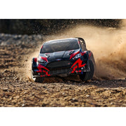 Traxxas Fiesta 1/10 ST Rally Brushless RC Racer Red 74154-4