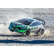 Traxxas Ford Fiesta 1/10 ST Rally VXL Brushless RC Racer Green 74276-4