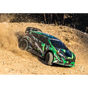 Traxxas Ford Fiesta 1/10 ST Rally VXL Brushless RC Racer Green 74276-4