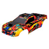 Traxxas 7898 XRT Assembled Body Shell Painted with Decals Solar Flare