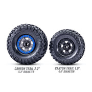 Traxxas TRX-4 Sport 4x4 1/10 High Trail Edition Blue 82044-4