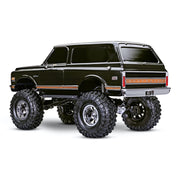 Traxxas 92086-4 TRX-4 1972 Chevrolet K5 Blazer 1/10 High Trail Edition RC Crawler Black