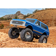 Traxxas 92086-4 TRX-4 1972 Chevrolet K5 Blazer 1/10 High Trail Edition RC Crawler Blue