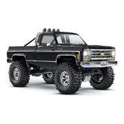 Traxxas TRX-4M 1/18 Chevrolet K10 High Trail Edition 4x4 RC Trail Crawler (Black) 97064-1