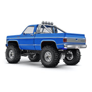Traxxas 1/18 TRX-4M 1979 Chevrolet K10 High Trail Edition 4WD RC Trail Crawler Blue 97064-1BLU