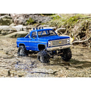 Traxxas 1/18 TRX-4M 1979 Chevrolet K10 High Trail Edition 4WD RC Trail Crawler Blue 97064-1BLU