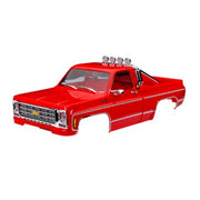 Traxxas 9811-RED TRX-4M Chevrolet K10 Truck 1979 Body Complete Red includes Accessories (requires 9835 bumpers)