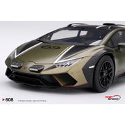 Top Speed 1/18 Lamborghini Huracan Sterrato Verde Gea Matt