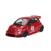 Topspeed 0613 1/18 Abarth LB-WORKS x Abas Works 595 Red