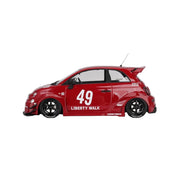 Topspeed 0613 1/18 Abarth LB-WORKS x Abas Works 595 Red