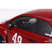 Topspeed 0613 1/18 Abarth LB-WORKS x Abas Works 595 Red