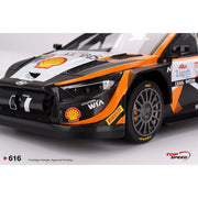 Topspeed TS0616 1/18 Hyundai i20 N Rally1 No.11 2023 Rally Croatia Power Stage Winner