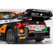 Topspeed TS0616 1/18 Hyundai i20 N Rally1 No.11 2023 Rally Croatia Power Stage Winner