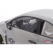 Topspeed 0622 1/18 Abarth 595 LB-Works x Abas Works Fighters