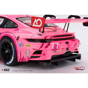 Top Speed TS0663 1/18 Porsche 911 GT3 R 992 No.77 Ao Racing 2025 Imsa Detroit Grand Prix