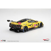 Top Speed 1/18 Chevrolet Corvette Z06 GT3.R No.4 Corvette Racing by Pratt Miller Motorsports 2026 IMSA Daytona 24 Hrs