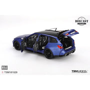 TSM Models TSM181029 1/18 BMW M3 Touring M Portimao Blue Metallic with Opening Parts
