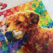 Twigg Puzzles Golden Retriever Puzzle 202pc Wooden Jigsaw Puzzle