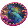 Twigg Puzzles Penelope Peacock 118pc Wooden Jigsaw Puzzle