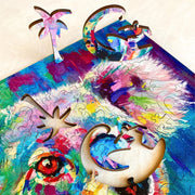 Twigg Puzzles Jos Coufreue Cuddly Koala 168pc Wooden Jigsaw Puzzle