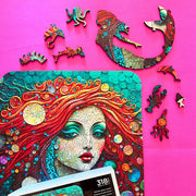 Twigg Puzzles Mermaid 318pc Wooden Jigsaw Puzzle