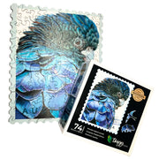 Twigg Puzzles Sally Edmonds Big Blue 74pc Wooden Jigsaw Puzzle