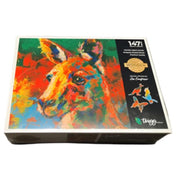 Twigg JOS Clive the Kangaroo 147pc Wooden Jigsaw Puzzle
