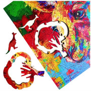 Twigg JOS Clive the Kangaroo 147pc Wooden Jigsaw Puzzle