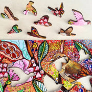 Twigg Golden Whistler 283pc Wooden Jigsaw Puzzle