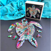 Twigg Puzzles Mooloolaba Turtle 148pc Wooden Jigsaw Puzzle