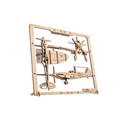 Ugears 70196 Fighter Aircraft 2.5D Puzzle 47pc