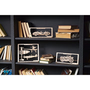 Ugears 70196 Fighter Aircraft 2.5D Puzzle 47pc