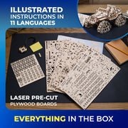 Ugears 70204 Tracked Off-Road Vehicle 423pc