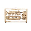 Ugears 70207 Steam Express 2.5D Puzzle 79pc