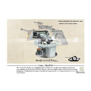 UStar NO001 1/48 Panther A with Zimmerit and Full Interior and 16t Strabokran with Maintenance Diorama and Display Base 2 in 1